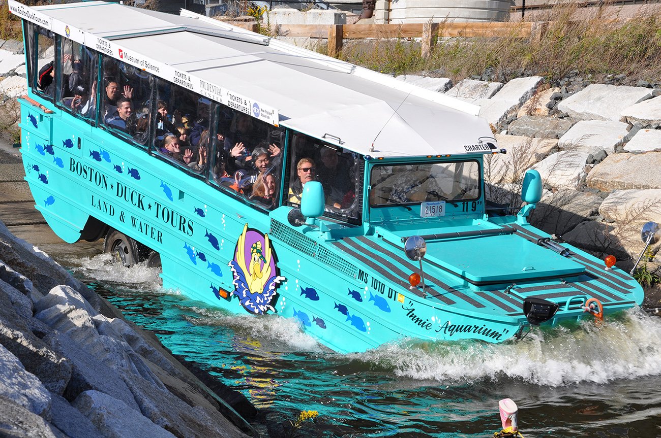 Boston Duck Tours ranked #1 Boston boat tour company