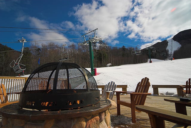 Loon mountain fire pit