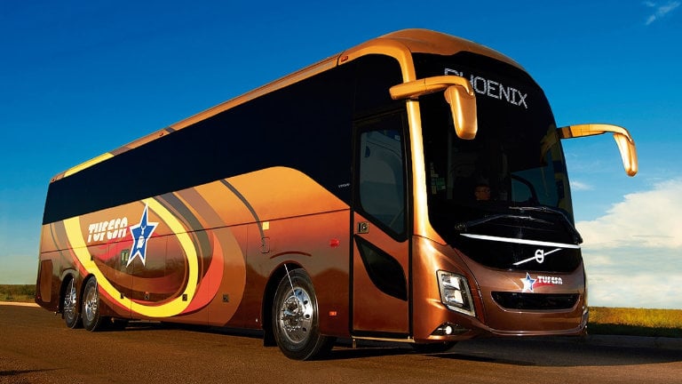 luxury bus travel buy