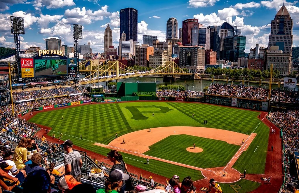 Travel to all baseball stadiums in North America.