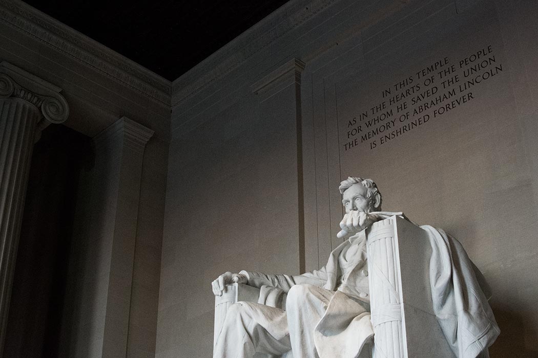 Photo of the Lincoln Memorial in Washington, D.C.