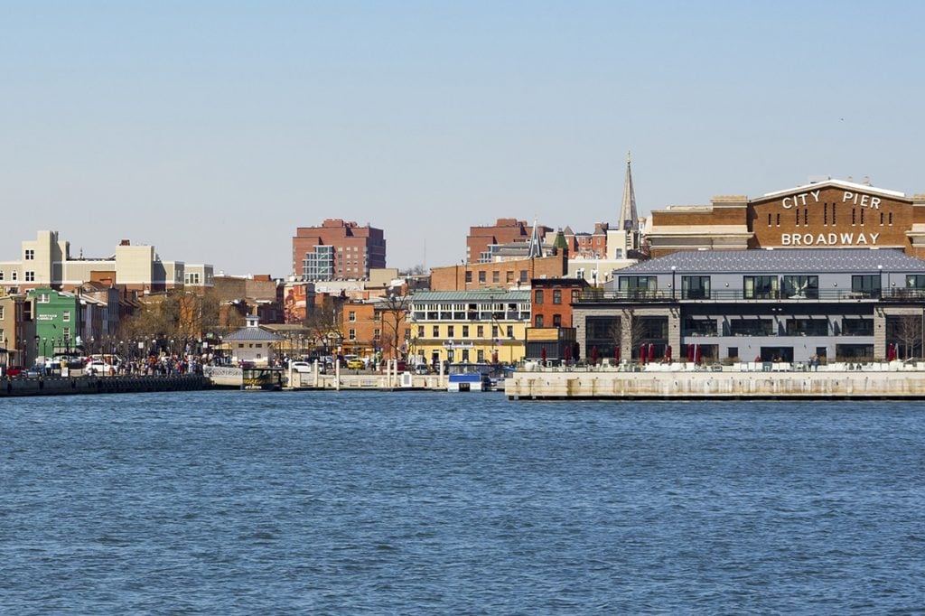 Photo of Baltimore's Fells Point.