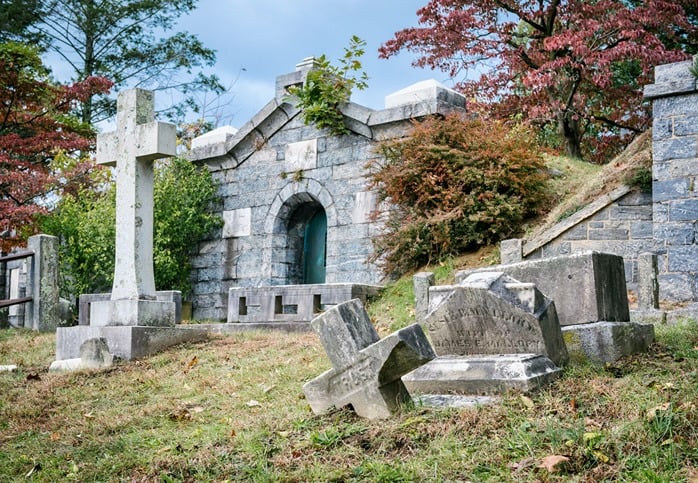 Sleepy Hollow Cemetery in New York