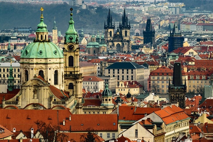 Prague in the Czech Republic/Czechia