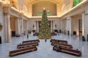 Christmas Tree at Union Station