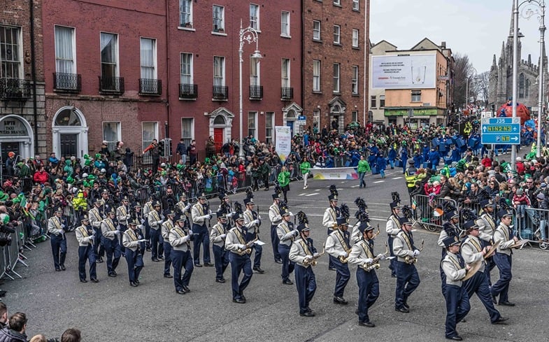The "Pride of the Irish" from Toronto's St. Patrick's Day Parade