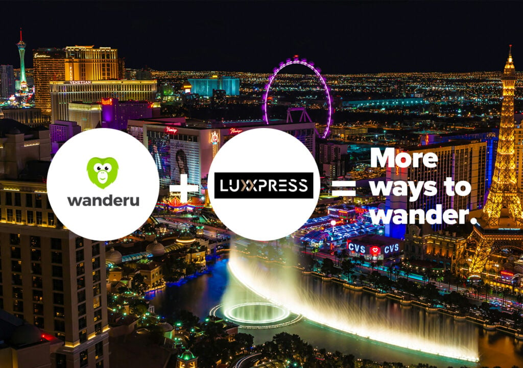 Wanderu and LuXpress partnership announcement header