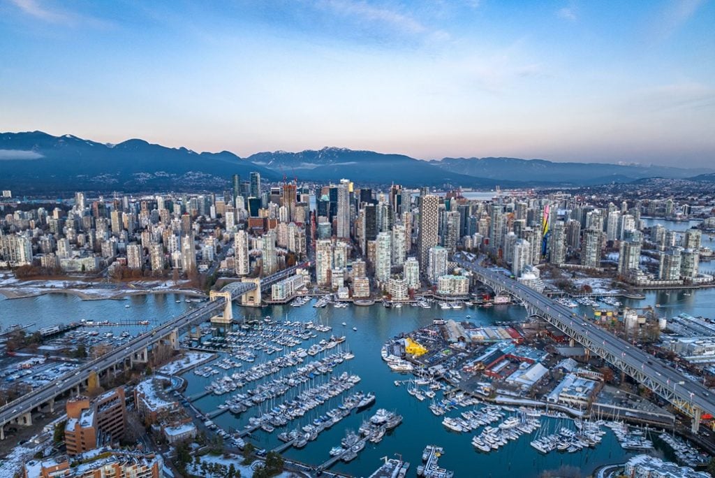 Visit Vancouver by bus or train