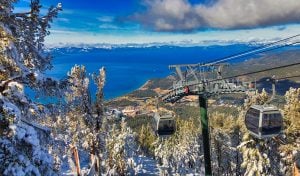 Gondolas in Lake Tahoe