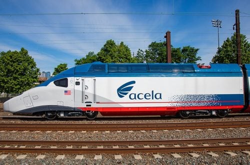 Image of Amtrak's NextGen Acela